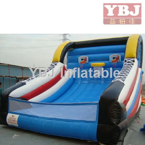 shoe type inflatable football throwing games