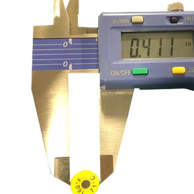 Temperature Sticker Used On Perm Machines