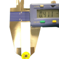 Temperaturklistermärke som används på Perm-maskiner