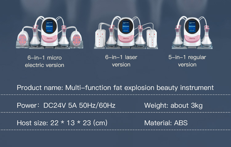 Omeina cavitation rf slimming machine