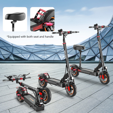 USA UK EU in Stock Electric Scooter with Seat 10" Off Road Tires Foldable E Scooter