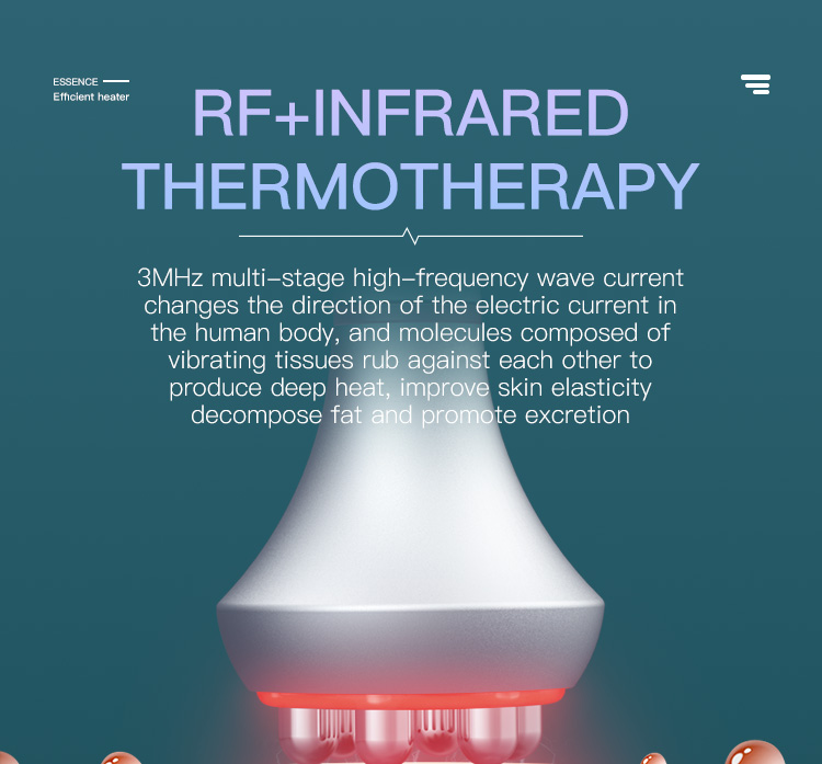 cavitation machine with radio frequency