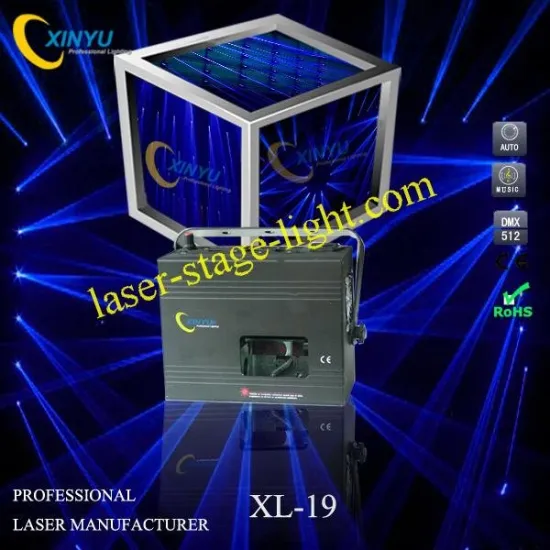 Xl-19 Sway 300mw 450nm Wavelength Blue Laser Rain Stage Lighting Projector For Disco,clubs