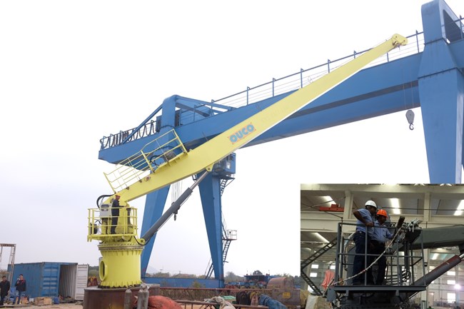 5T15M-Stiff boom crane