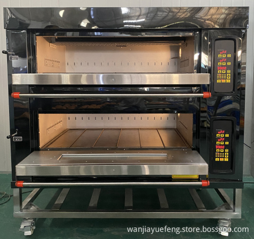 Gas Bread Oven for Baking - One Deck & Two Deck Industrial Baking Machine