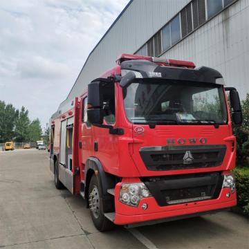 Camion de pompieri cu rezervor de apă Truk cu un singur pod