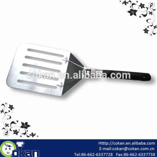 High Quality Large Stainless Steel Pizza Shovel ,Pizza Server CK-KT399