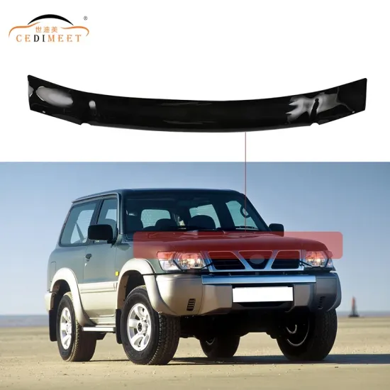 Acrylic Bonnet Deflector | Bug Shield Protector for Nissan Patrol Y61 1998-2003