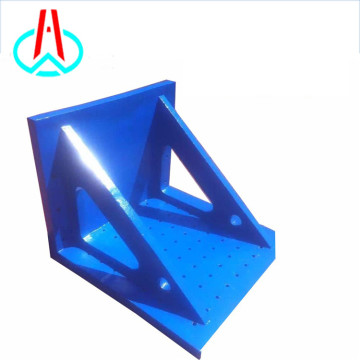 Customized Large Angle Plate: Curved Cast Iron