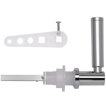 Cylindrical Chrome Handle Replacement for Toilet Water Tank Lever