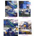 PET Bottle Washing Crushing and Drying Line