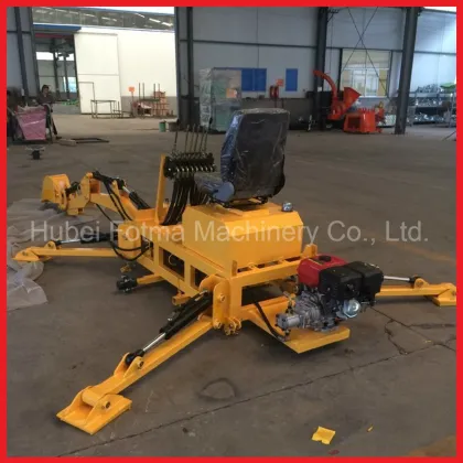13HP Gasoline Engine Towable Backhoe