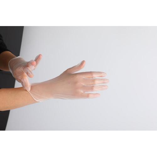 Hochwertige transparente billige Einweg-PVC-Handschuhe