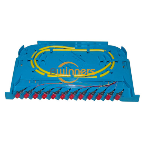 Cassette d'épissure de fibre à 12 plateaux optiques