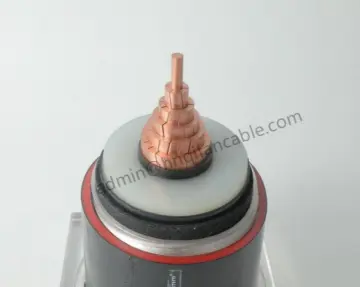 87/150KV Conductor/XLPE/LS/HDPE power cable 1000mm2