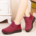 Kicking low cotton boots with one foot