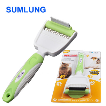 Desheddinator Pet Grooming Cat Dog Groomer / De-shedding Comb Brush for Dogs Cats & Horses