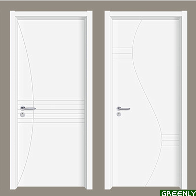 White Color Wooden Door