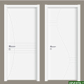 White Color Wooden Board Door