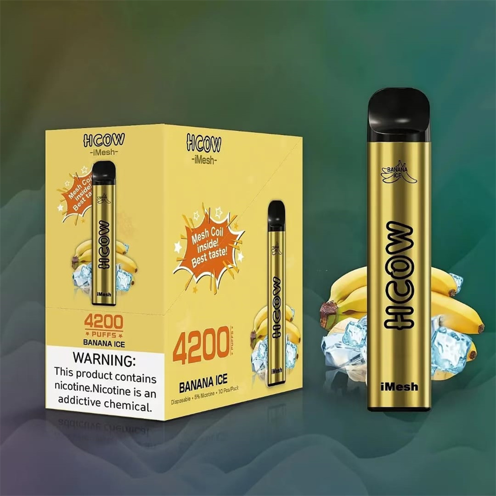 HCOW IMESH الأصلي جهاز Vape Device 4200 PUSHS