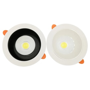Best seller Ruckessing Downlight LED COB - Anti -Glare 9W/12W ROUND PLASIC TRIMSEless