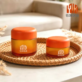 Custom 30g/50g PET Plastic Cosmetic Cream Jar
