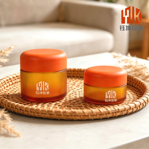 Tarro de crema cosmético de plástico PET personalizado de 30 g / 50 g