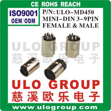 Power plug mini din manufacturer/supplier/exporter - China ULO Group