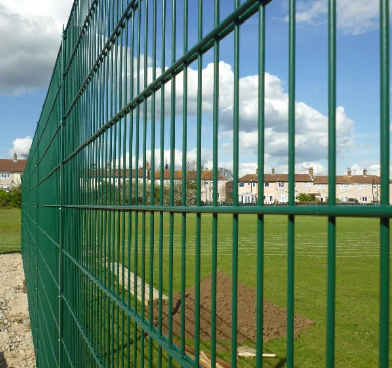 Twin Wire Mesh Panel/ 686 Double Horizontal Wire Fencing