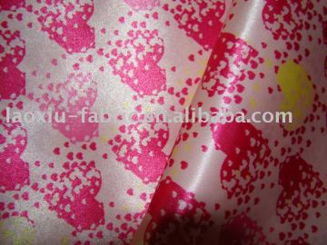 woven polyester satin fabric