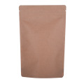 Ziplock Stand Up Kraft Paper Sac pour les noix