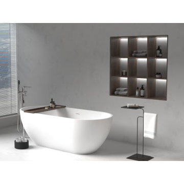 WKB-1005 Bañera de superficie sólida Piedra artificial