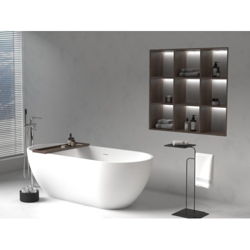 WKB-1005 Bañera de superficie sólida Piedra artificial