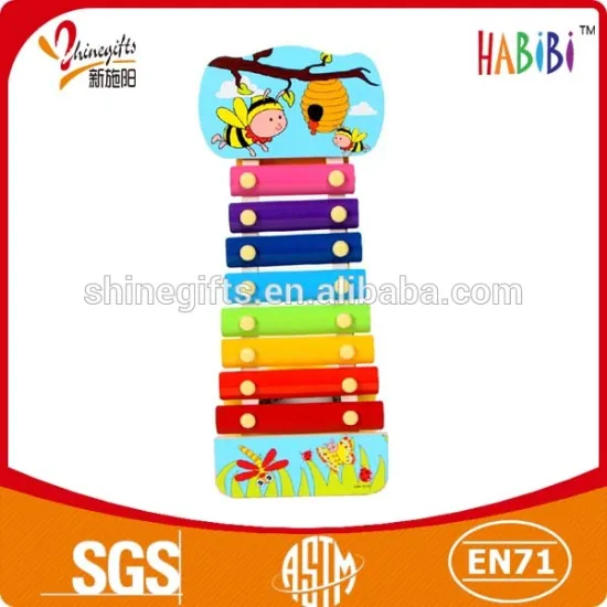 cute instruments wooden xylophone for kids