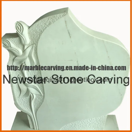 Simple Memorial Headstone with Angel, Gravestone, Graveyard, Tombstone