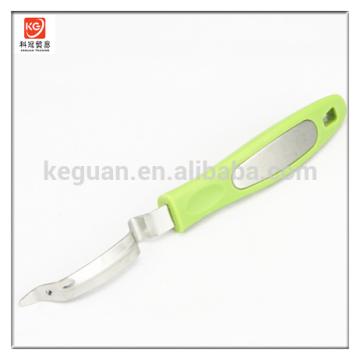 SK-069 wholesale PP and steel disc boat shape handle stainless steel mango peeler