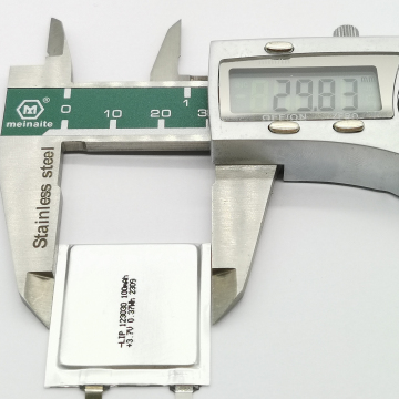 Hot Sales Ultra Thin Lipo Battery - 100mAh 3.7V Lithium Polymer Cell