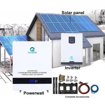 Complete 5kW Home Solar Power System Kit: China OEM Full Package Including Wall Battery and Storage Solutions for Household Use
