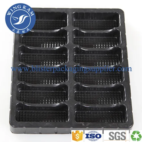 Black Diamond Chocolate Safe Assurance Plastic Tray