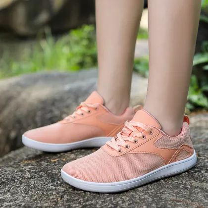 Custom Barefoot Hiking Shoes: Wide Fit, Anti-Slip, and Height Increasing Oxford PU