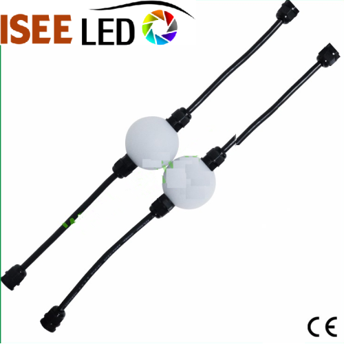 DC15V dmx rgb kolor piksel 3d piłka kula