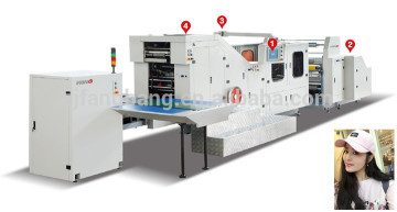 PAPER SHOPPING BAG MAKING MACHINE