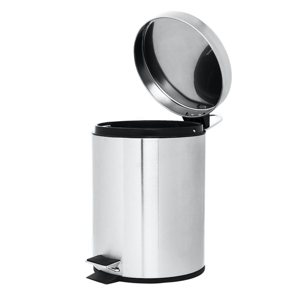 stainless stell pedal bin