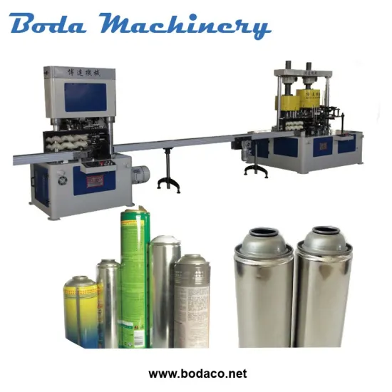 Aerosol Spray Canner Machine Assembly Line Production