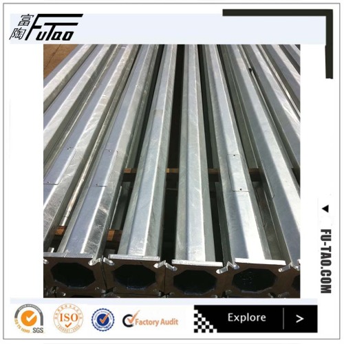 10M 12MGalvanized Tubular Pole Price List