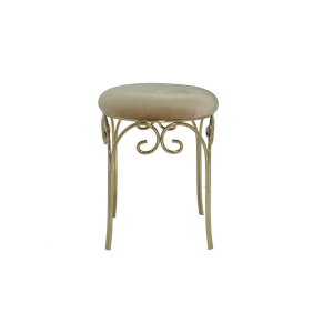 Engelse stijl roestvrijstalen ronde stoel