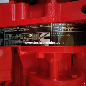 CUMMINS motor nta855 p360 para a bomba de água