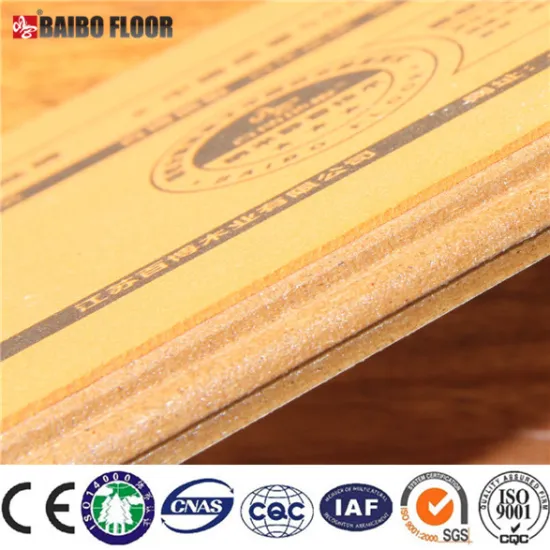 U-groove AC4 Distressed MDF Laminated Wooden Flooring