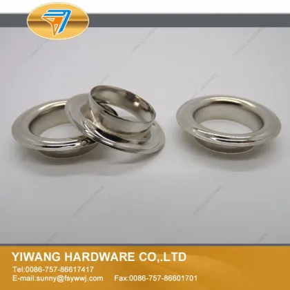 all kinds of different size garment eyelets and grommets