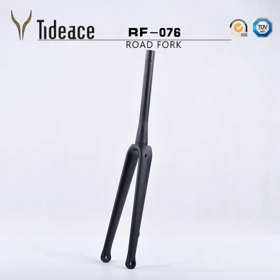 Disc brake Road Carbon fork Bike fork disc 700C Road Bicycle fork UD 1 1/2 tapered road front fork 15mm ultra light weight